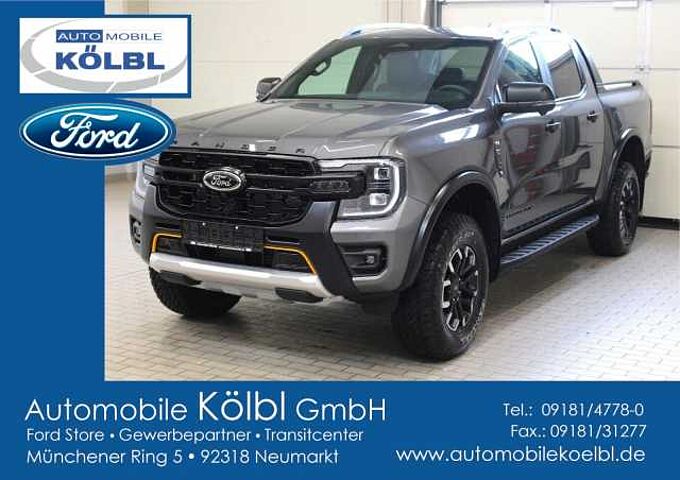 Ford Ranger Wildtrak X DoKa, EL. ROLLO/B&O/AHK/360*CAM