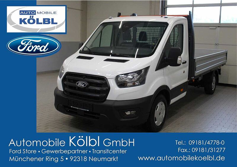 Ford Transit 350L3 Doppelkabine Pritsche Trend, AHK